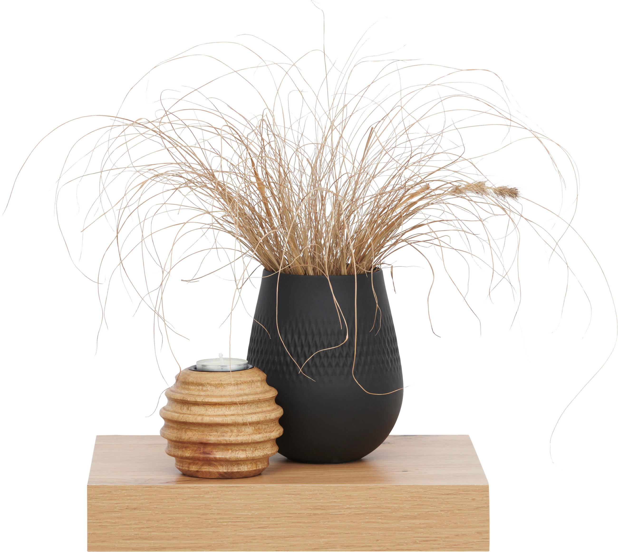 WANDBOARD Eiche Artisan  - Eiche Artisan, Basics, Holzwerkstoff (30/5/25cm) - Xora
