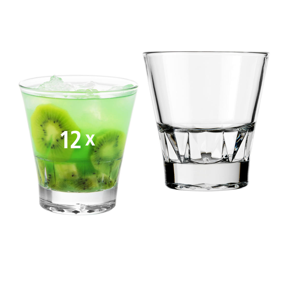 GLÄSERSET GALLERY  12-teilig  - Klar, Basics, Glas (10/10,5cm)