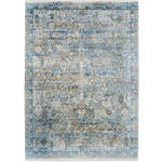 WEBTEPPICH 67/130 cm Toulon Blau, Grau  - Blau/Grau, Design, Textil (67/130cm) - Dieter Knoll