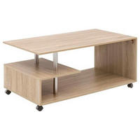 COUCHTISCH in Holzwerkstoff 105/60/48,5 cm  - Sonoma Eiche, Modern, Holzwerkstoff/Kunststoff (105/60/48,5cm) - MID.YOU