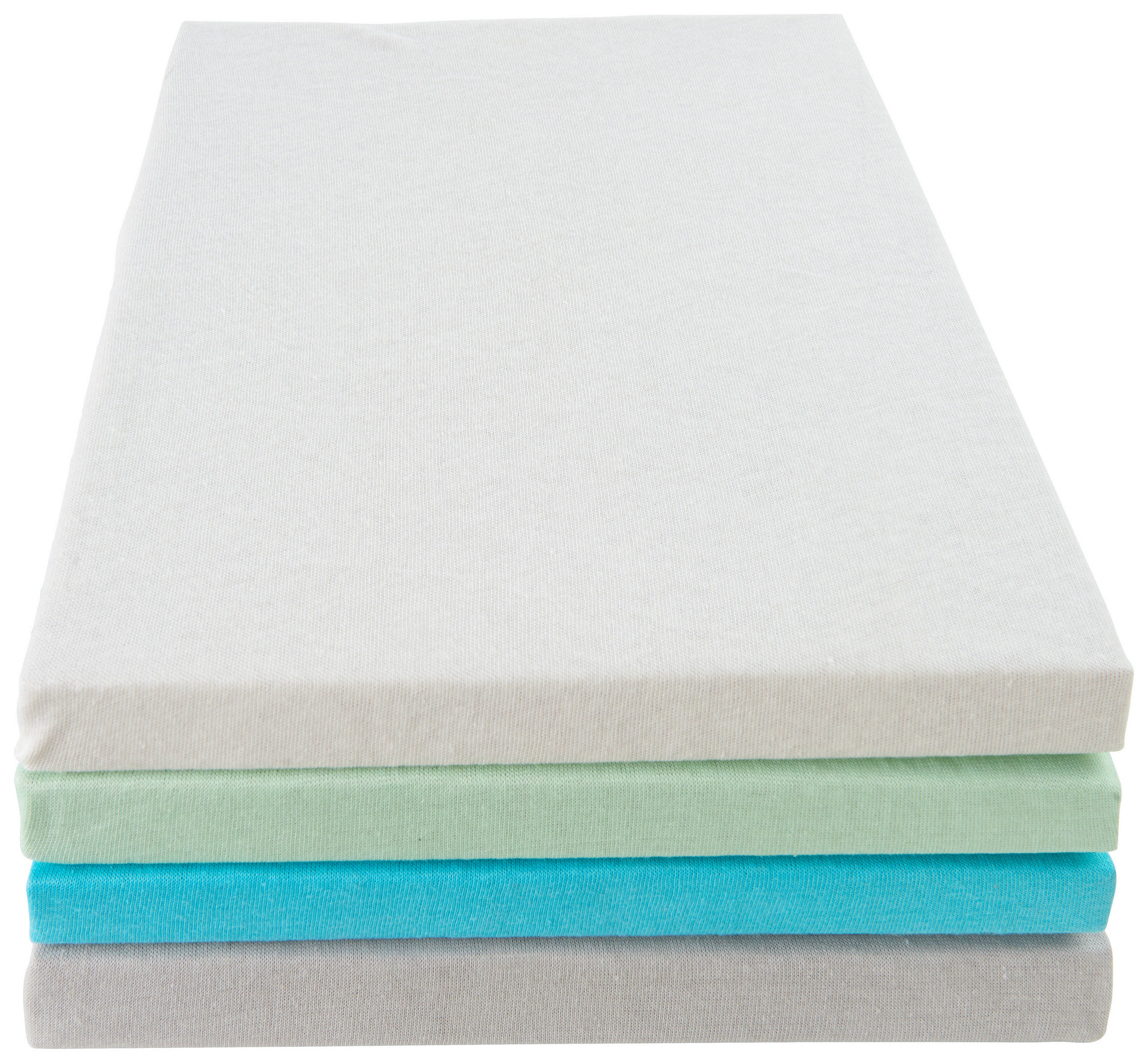 CEARȘAF CU ELASTIC 100/200 cm  - argintiu, Konventionell, textil (100/200cm) - Boxxx