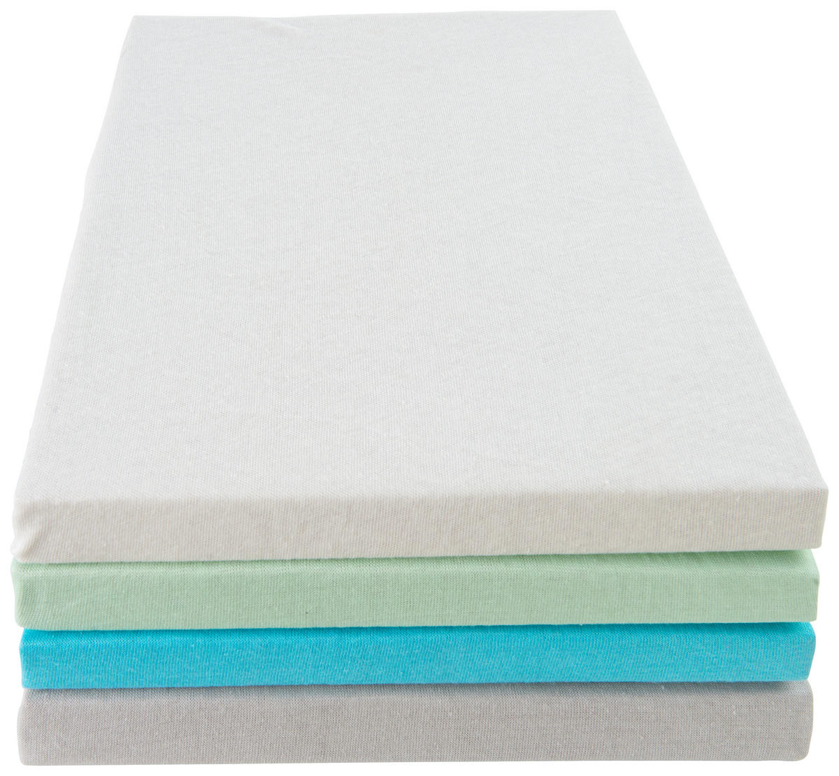 CEARȘAF CU ELASTIC 100/200 cm  - argintiu, Konventionell, textil (100/200cm) - Boxxx