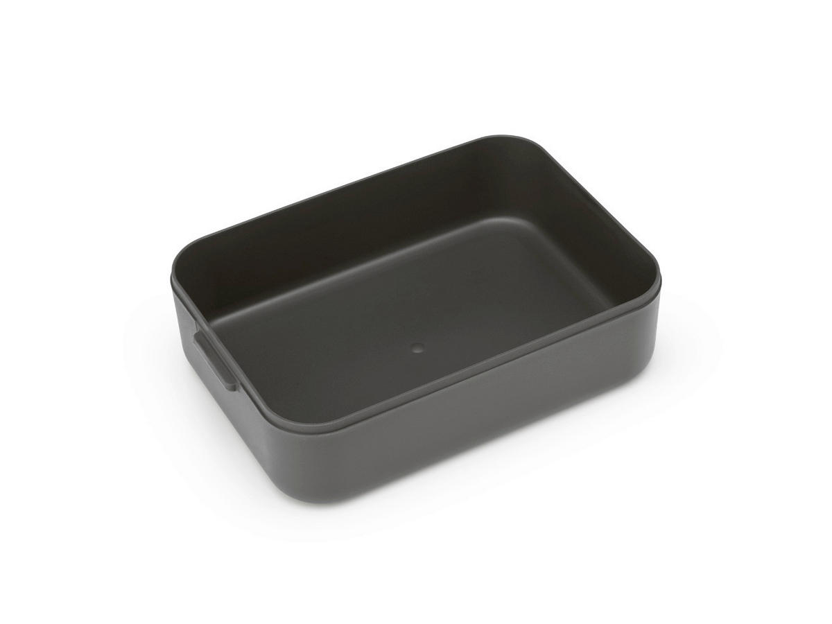 KRABIČKA NA OBĚD  - tmavě šedá, Basics, plast (20/5.5/13.5cm) - Brabantia