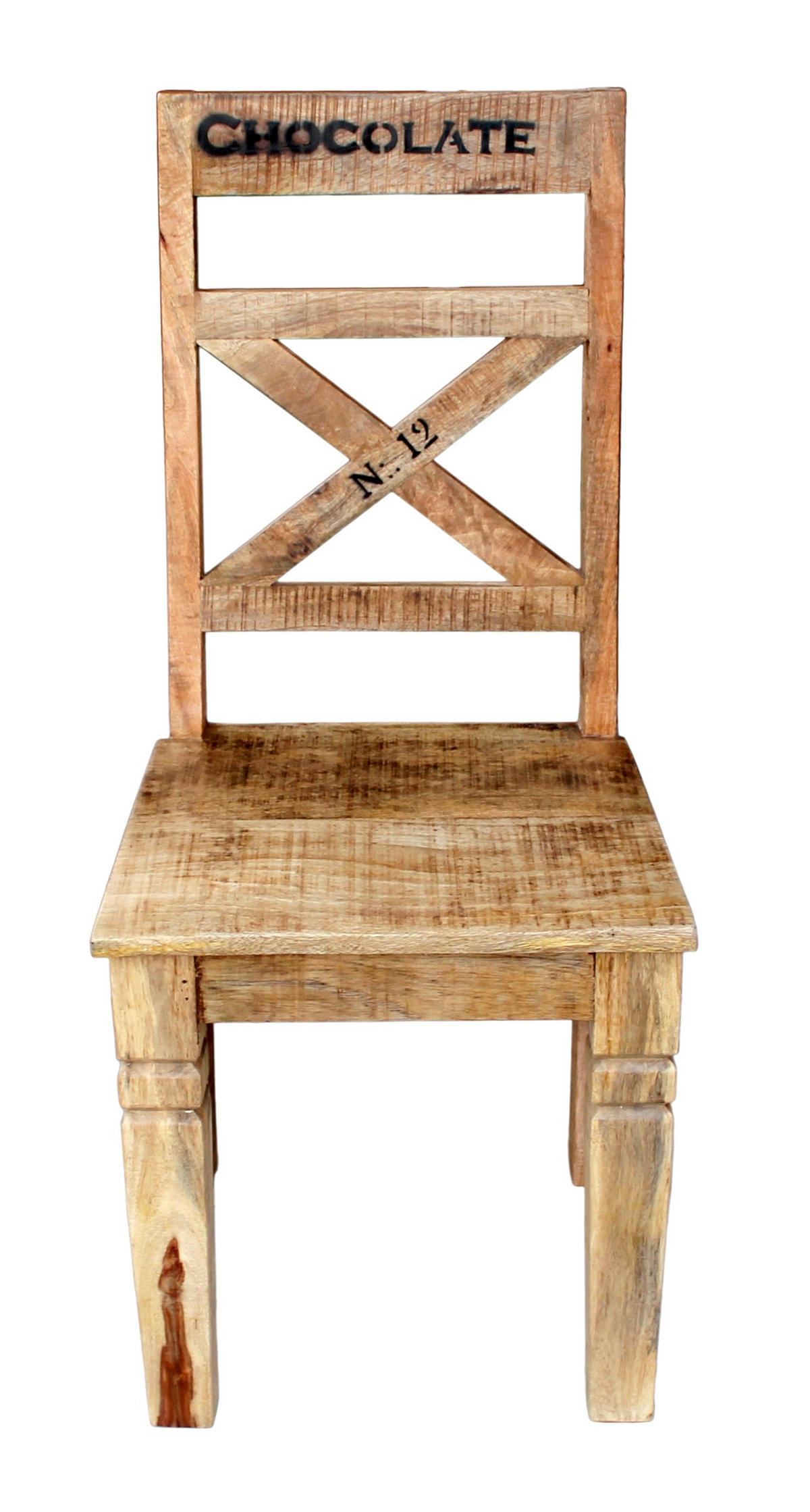 STUHL-SET 2 Stück  in  - Naturfarben, MODERN, Holz (45/100/45cm) - MID.YOU