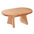 COUCHTISCH Buche furniert Buchefarben - Buchefarben, KONVENTIONELL, Holz (125(165,5)/71/54-73cm) - Venda