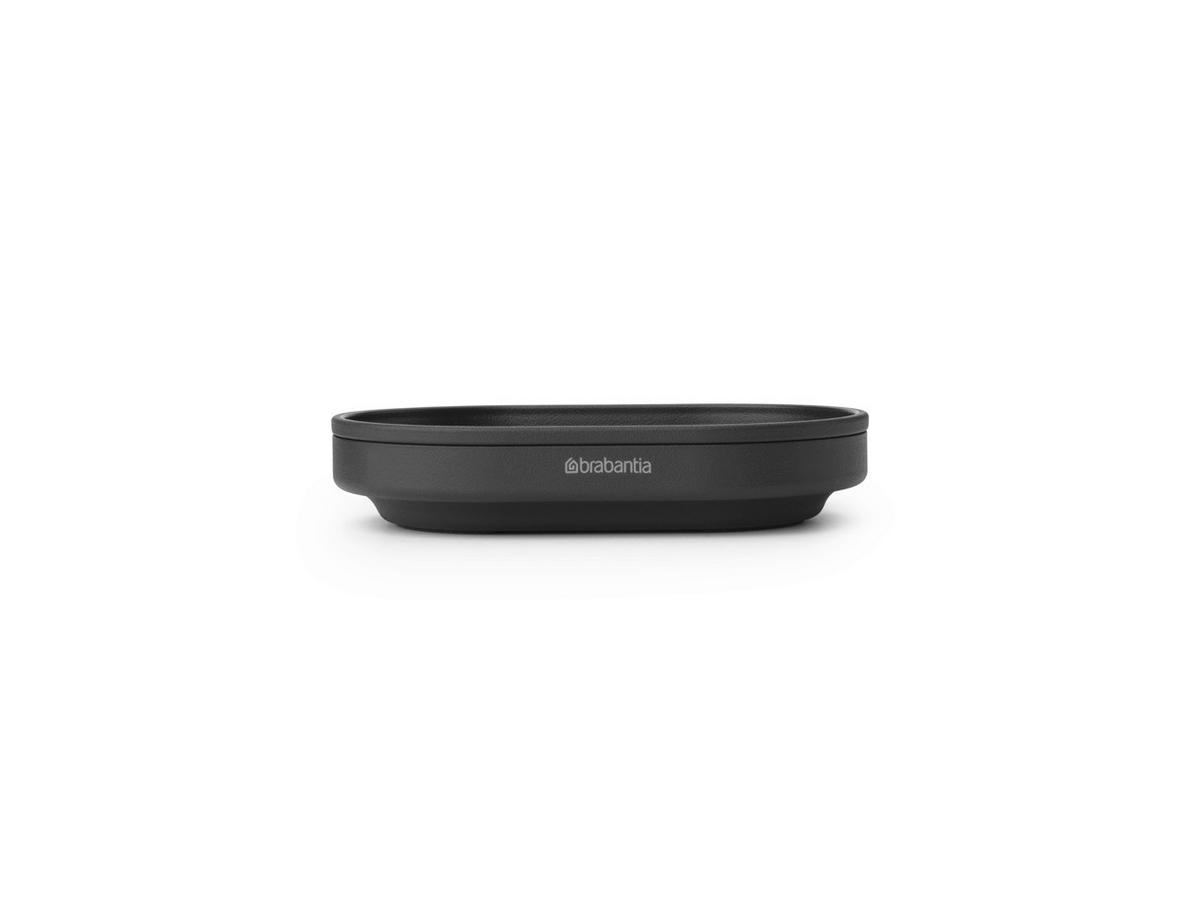 POSODICA ZA MILO - siva, Basics, kovina (12.1/2.4/8.1cm) - Brabantia