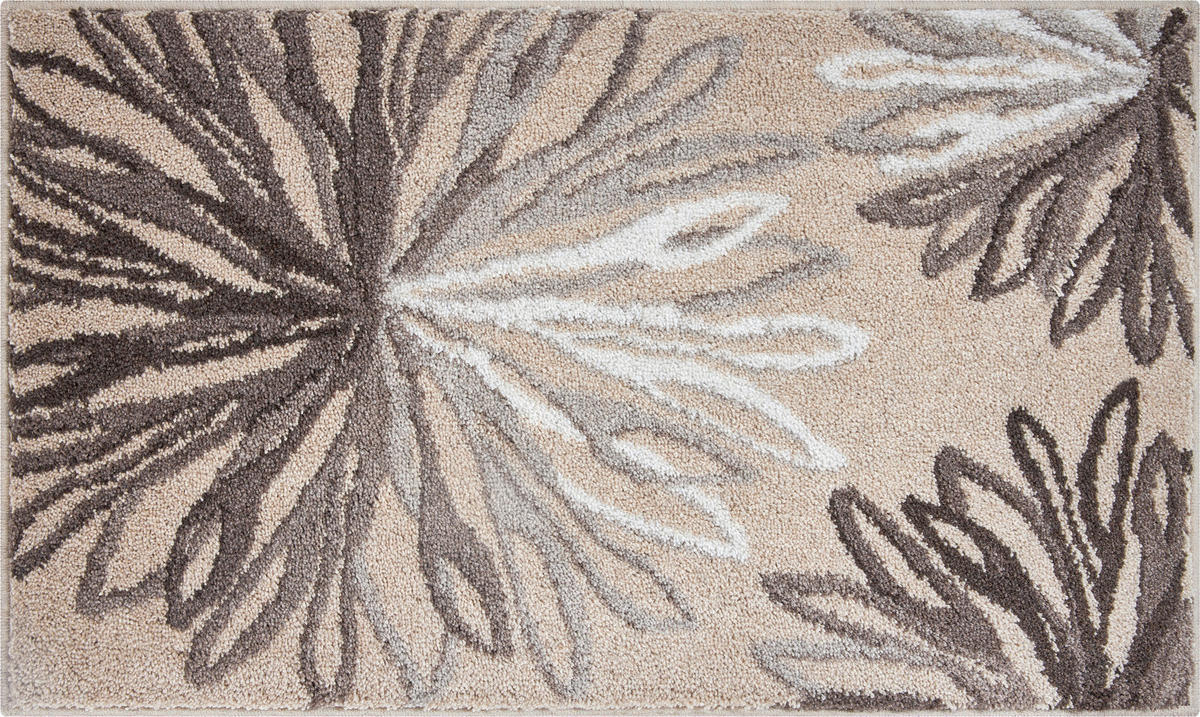 BADTEPPICH Art Taupe, Beige 60/100 cm  - Taupe/Beige, Basics, Kunststoff/Textil (60/100cm) - Grund