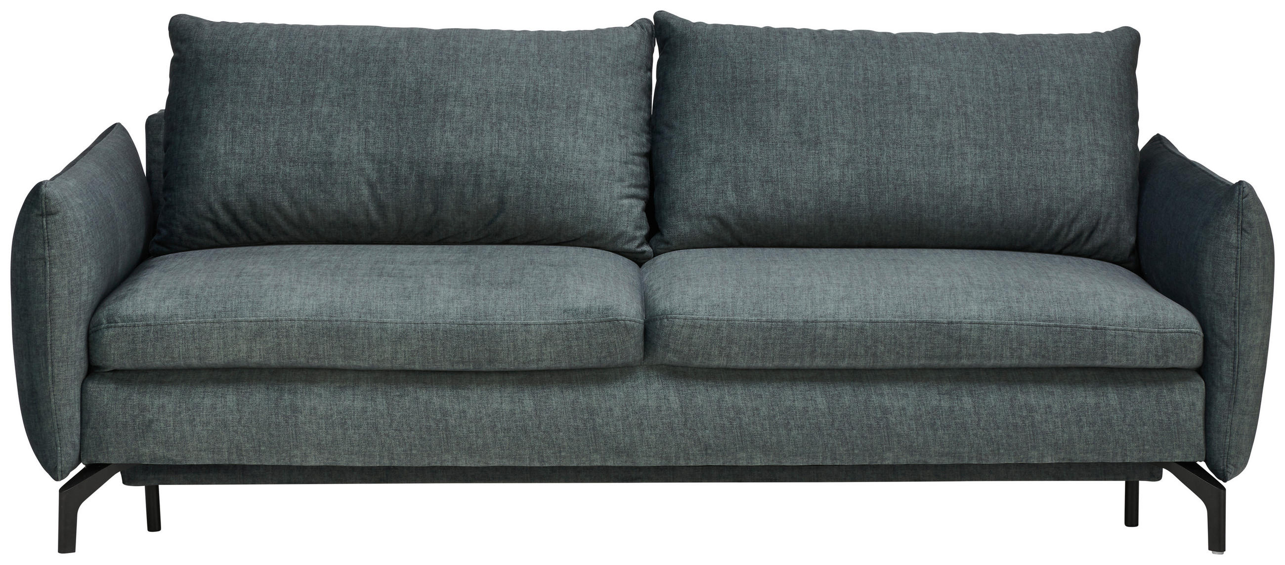 BÄDDSOFFA i - svart, Design, metall/textil (224/89/105cm) - Best Price