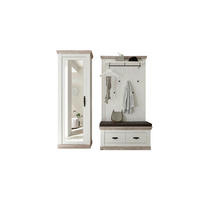 GARDEROBE 3-teilig  in 190/201/45 cm  - Hellbraun/Pinienfarben, Design, Holzwerkstoff (190/201/45cm) - MID.YOU