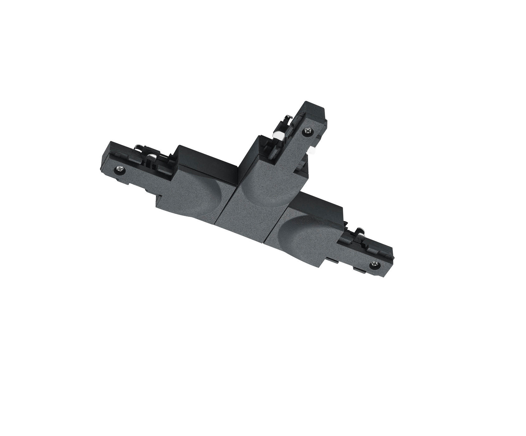 SCHIENENSYSTEM-VERBINDER - Schwarz, Basics, Kunststoff (16/10/2cm) - Trio Leuchten