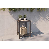VENKOVNÍ KUCHYNĚ  - antracitová, Moderní, kov/plast (60/84/61,5cm) - Ambia Garden