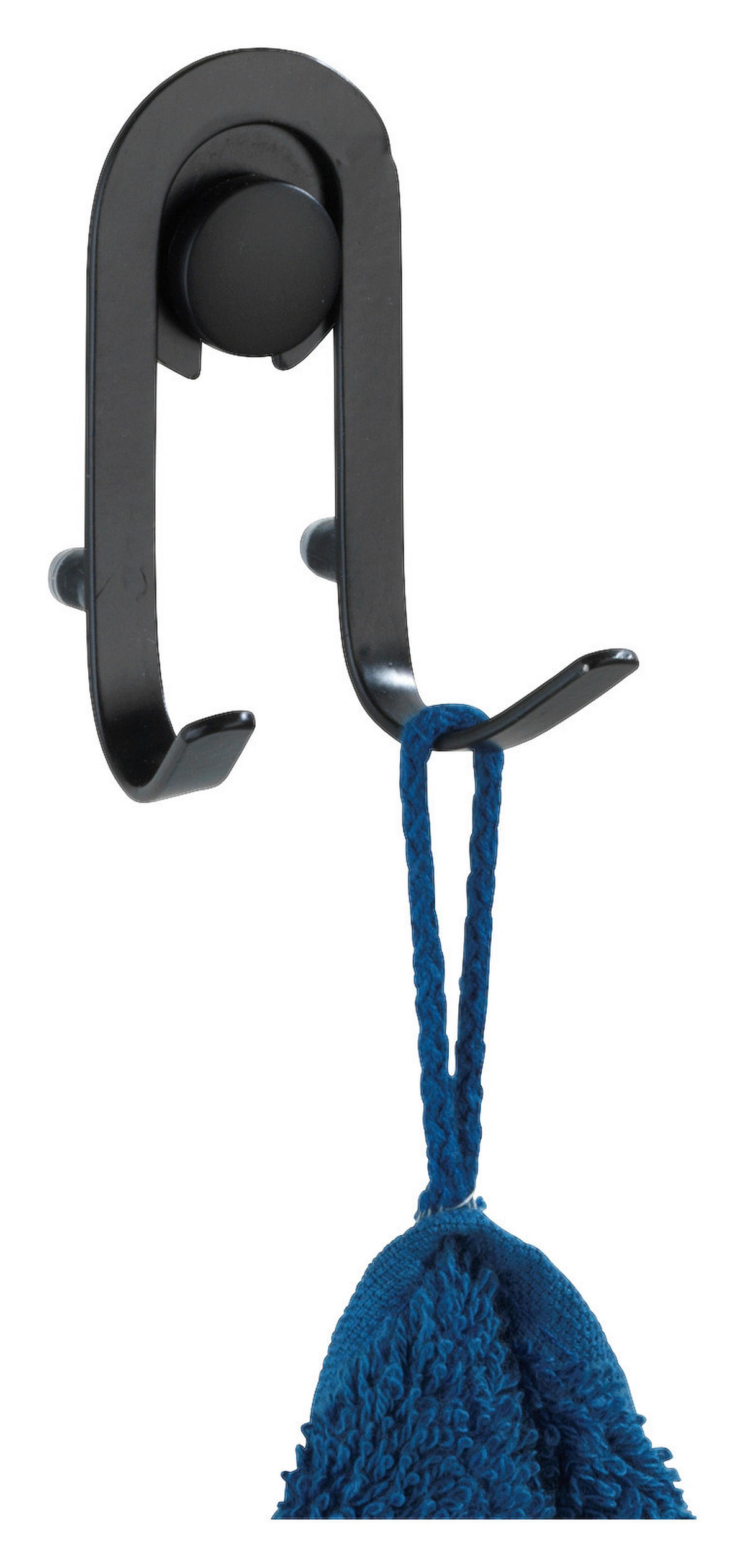 VÄGGKROK  i svart  - svart, Basics, metall (5,5/8,5/4cm)