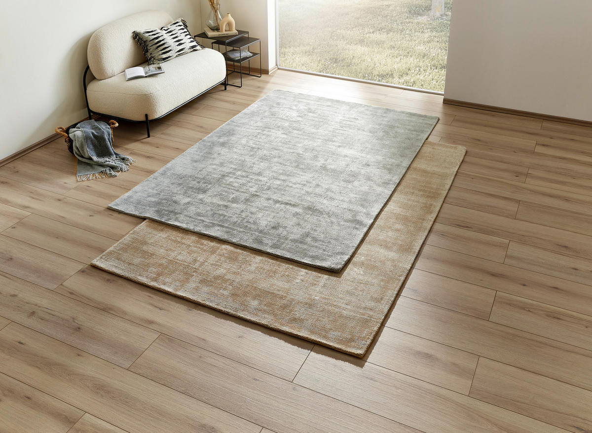 WEBTEPPICH Shine Beige  - Beige, Design, Textil (160/230cm) - Novel