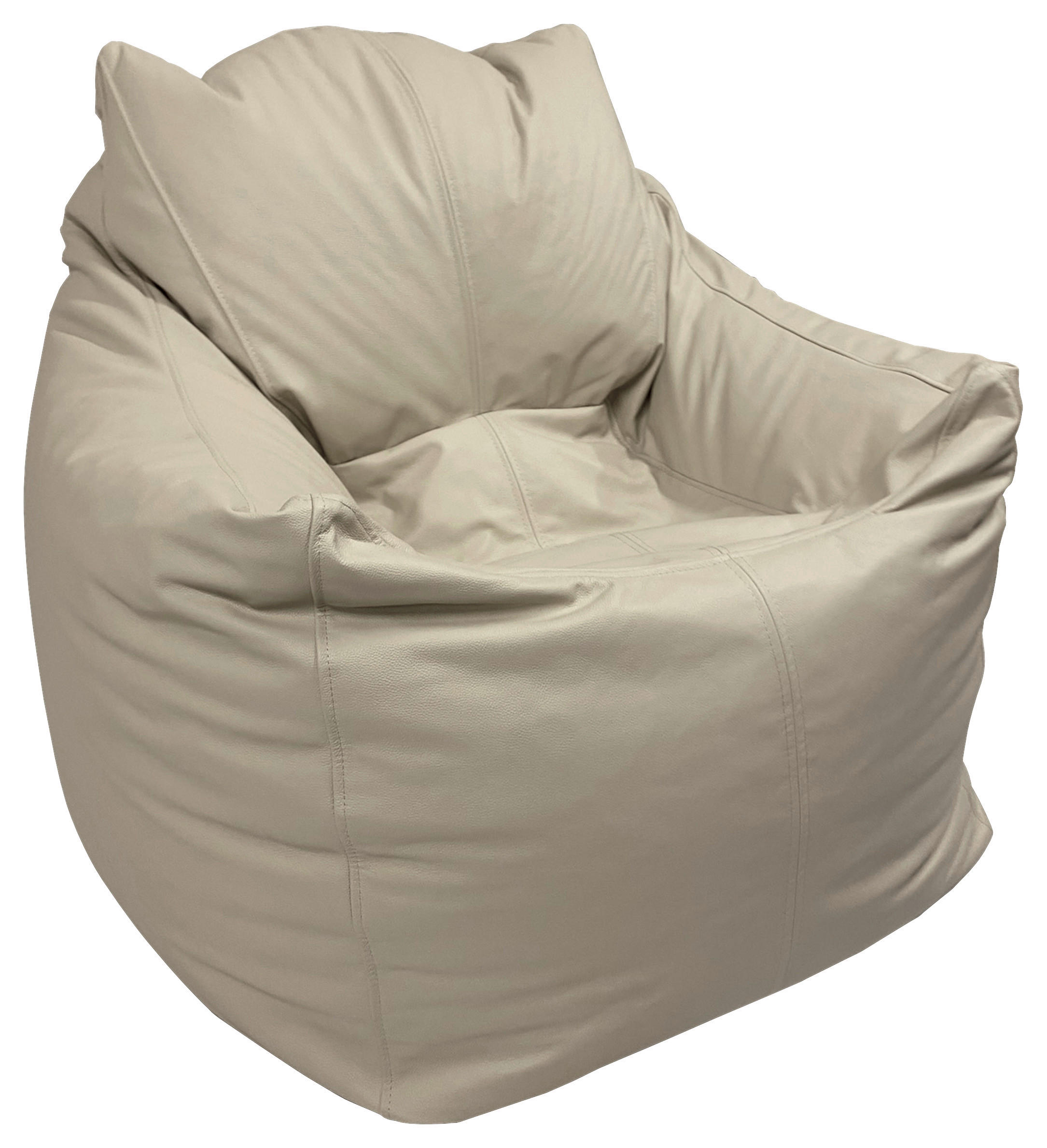 Boxxx Sitzsack Beige 95x95x80 cm