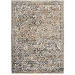 WEBTEPPICH 67/130 cm Toulon Grau, Goldfarben  - Goldfarben/Grau, LIFESTYLE, Textil (67/130cm) - Dieter Knoll