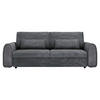 SCHLAFSOFA in Cord, Feincord Dunkelgrau  - Dunkelgrau/Schwarz, Konventionell, Kunststoff/Textil (240/83/116cm) - Carryhome