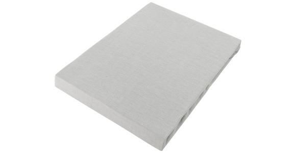 SPANNLEINTUCH 100/200 cm - Silberfarben, KONVENTIONELL, Textil (100/200cm) - Boxxx