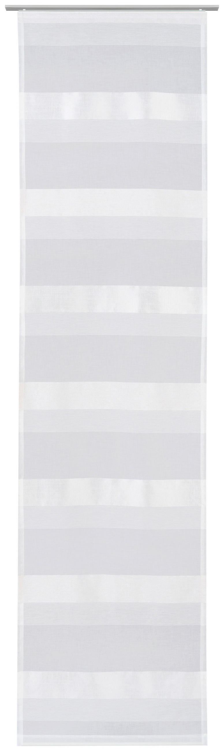 FLÄCHENVORHANG   transparent   60/245 cm  - Creme, Basics, Textil (60/245cm) - Novel