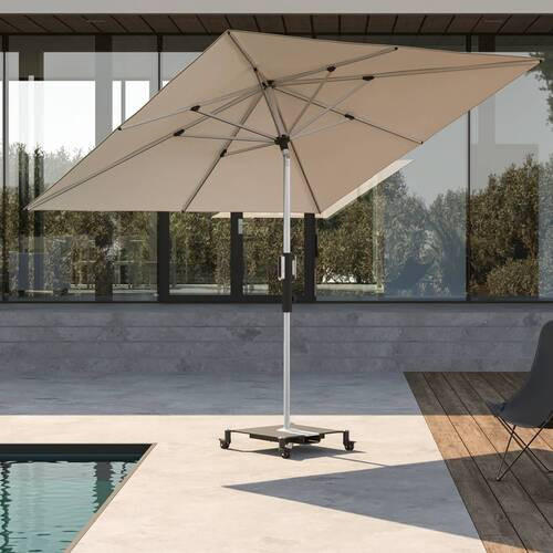 SONNENSCHIRMSTÄNDER Anthrazit  - Anthrazit, Basics, Metall (58/14/58cm) - KNIRPS