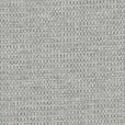 ECKSOFA Ottomane links, Eckteil  More_LZ Hellgrau Webstoff  - Hellgrau/Schwarz, Design, Textil/Metall (188/296cm) - Xora