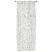 HOTOVÝ ZÁVES, polopriehľadné, 140/245 cm - zelená, Design, textil (140/245cm) - Esposa