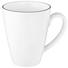 KAFFEEBECHER 350 ml - Schwarz/Weiß, Basics, Keramik (0,35l) - Seltmann Weiden KAFFEEBECHER 350 ml - Schwarz/Weiß, Basics, Keramik (0,35l) - Seltmann Weiden