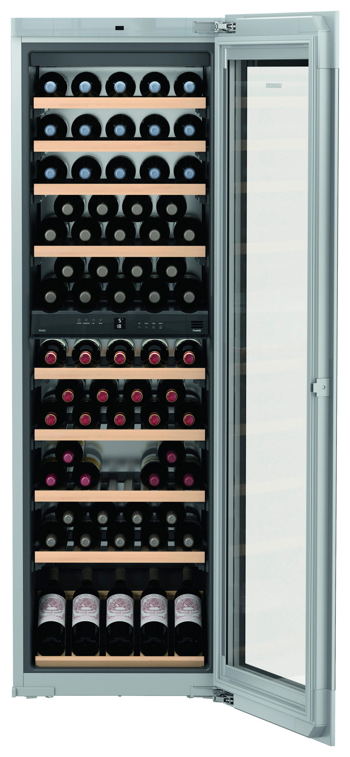 WEINKÜHLSCHRANK EWTgb 3583  - Schwarz, Basics, Glas/Metall (59,5/181,6/57,2cm) - Liebherr