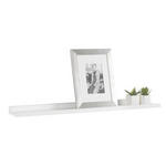 WANDBOARD Weiß  - Weiß, Design, Kunststoff/Metall (80/3,5/9cm) - Xora