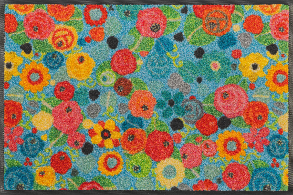 FUßMATTE  40/60 cm  Multicolor  - Multicolor, Design, Kunststoff/Textil (40/60cm) - wash+dry