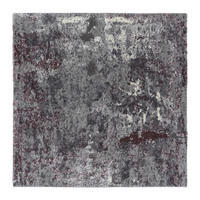 VINTAGE-TEPPICH 200/200 cm Timeline Quantum Aubergine, Beige quadratisch  - Beige/Aubergine, Design, Textil (200/200cm) - Novel