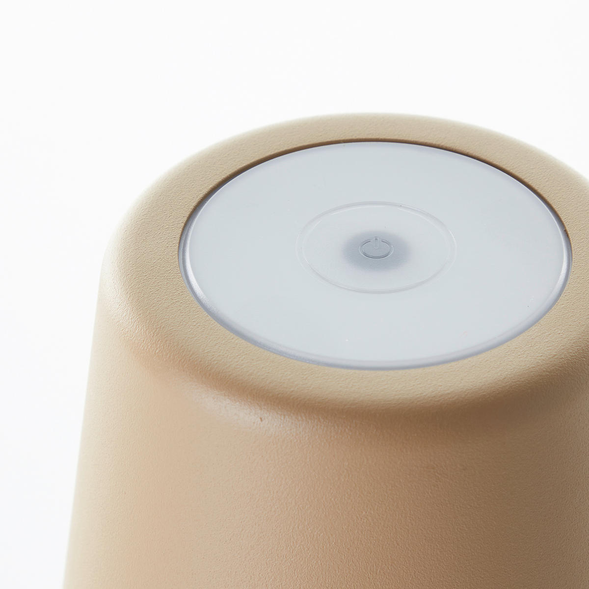 AKKU-TISCHLEUCHTE Kaami 10/37 cm   - Cappuccino, Basics, Kunststoff/Metall (10/37cm) - Brilliant