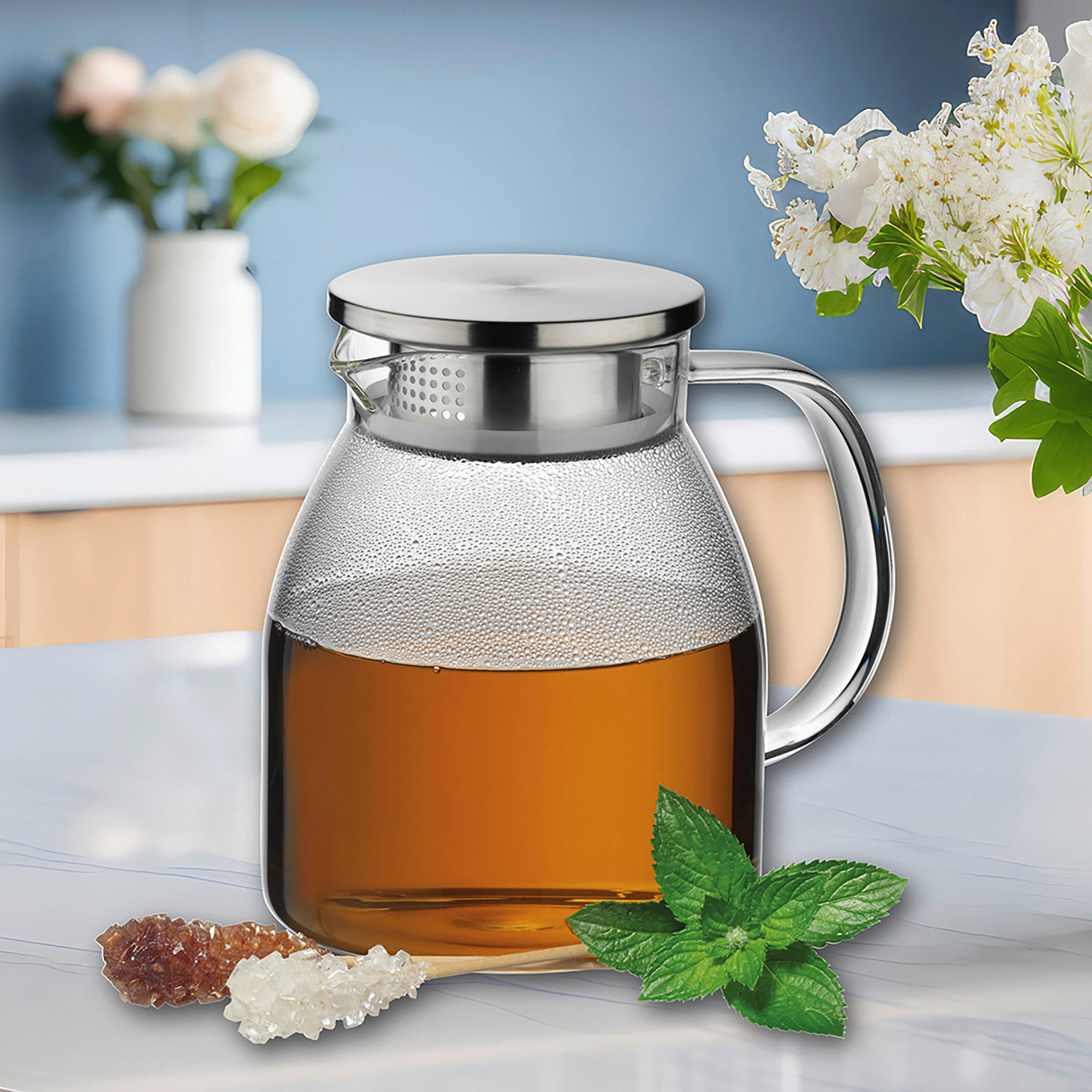 KRUG    - Transparent, KONVENTIONELL, Glas (12/21cm) - Kela