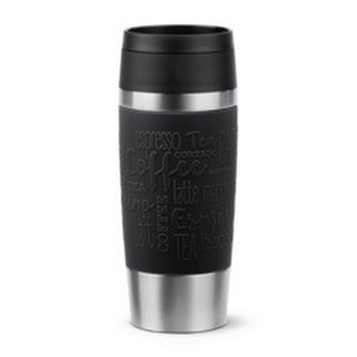 THERMOBECHER TRAVEL MUG 0,36 L  - Basics, Kunststoff/Metall (0,36l) - Emsa