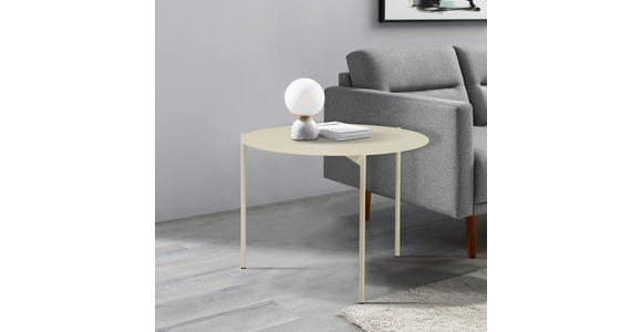 COUCHTISCH in Metall 60/60/45 cm  - Kaschmir, Design, Metall (60/60/45cm) - Carryhome