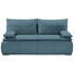 SCHLAFSOFA in Textil Blau - Blau/Silberfarben, KONVENTIONELL, Kunststoff/Textil (208/102/95cm) SCHLAFSOFA in Textil Blau - Blau/Silberfarben, KONVENTIONELL, Kunststoff/Textil (208/102/95cm)