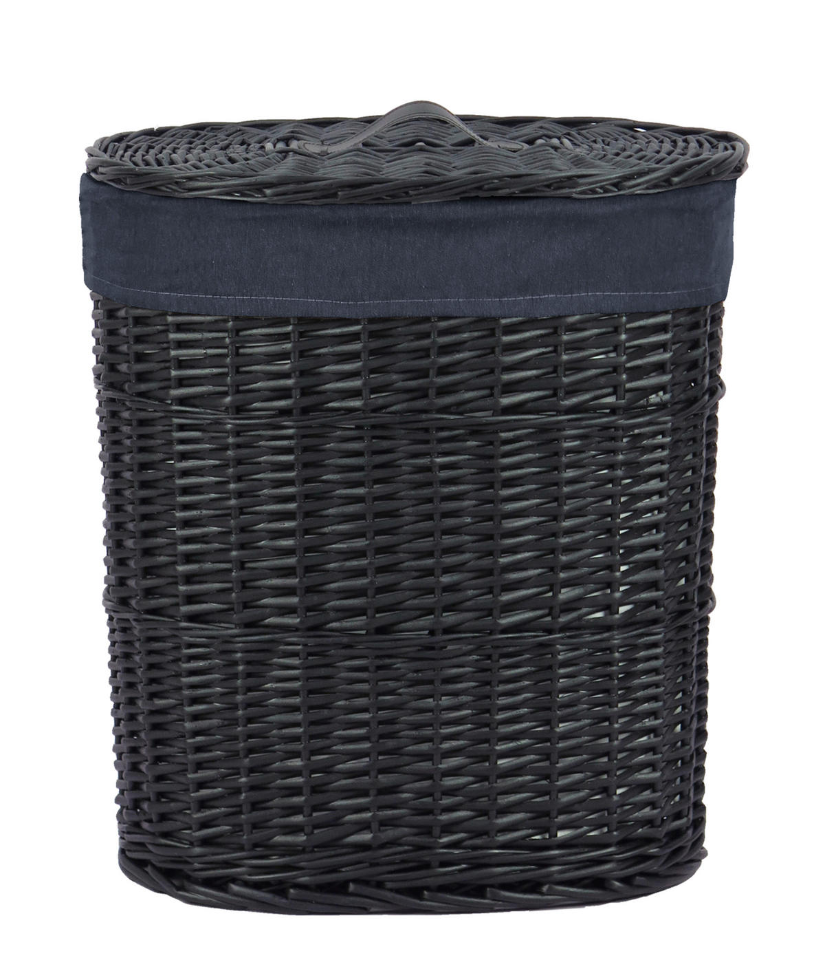 RUHÁSKOSÁR - fekete, Basics, textil/fa (44/30/48cm) - Ambia Home