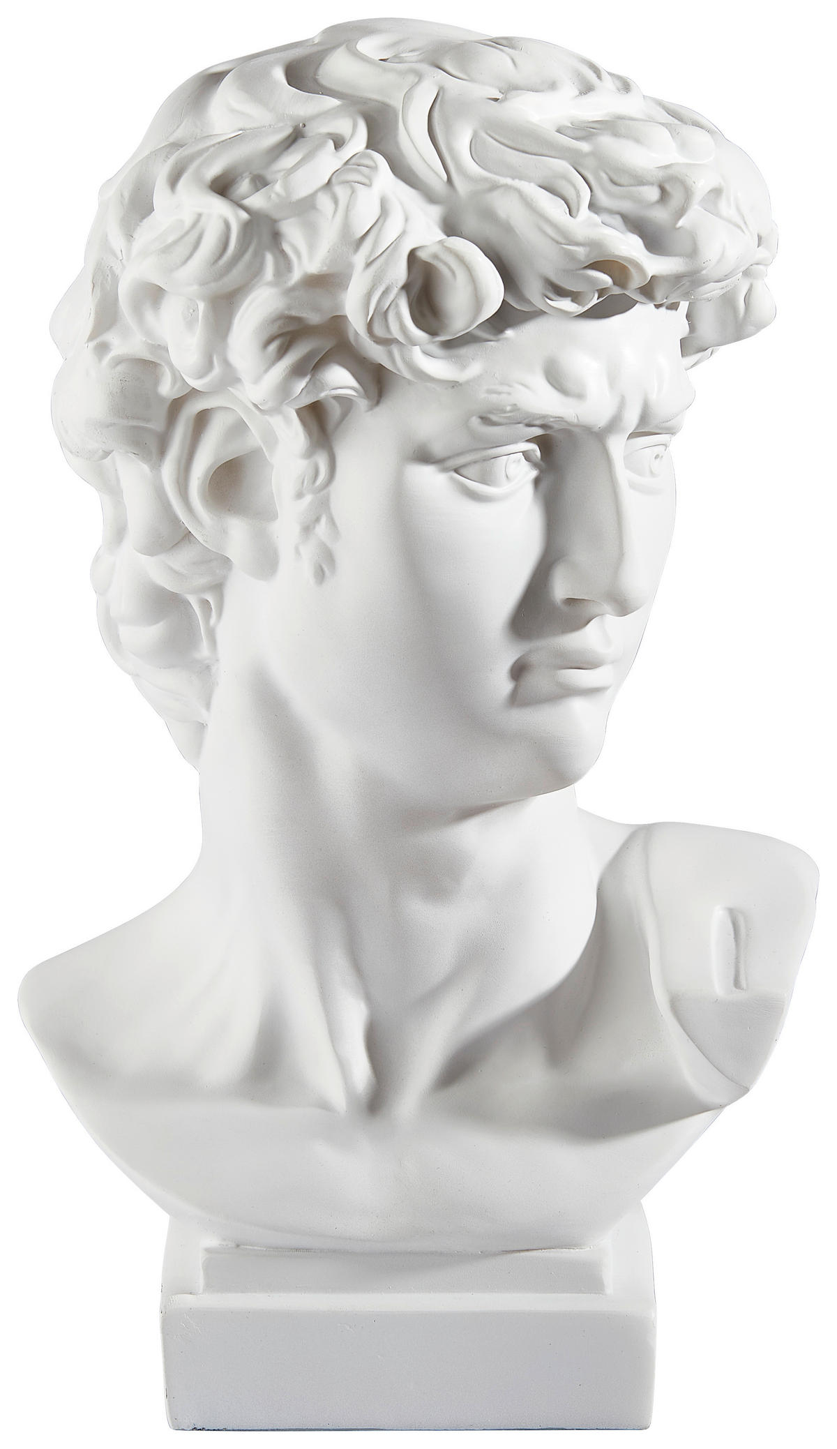 SKULPTUR - Weiß, LIFESTYLE, Kunststoff (18/30/16cm) - Ambia Home