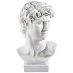 SKULPTUR - Weiß, LIFESTYLE, Kunststoff (18/30/16cm) - Ambia Home