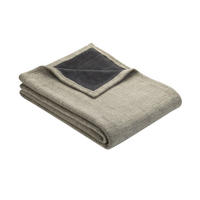 WOHNDECKE ABERDEEN 150/200 cm  - Naturfarben/Grau, KONVENTIONELL, Textil (150/200cm) - Dieter Knoll