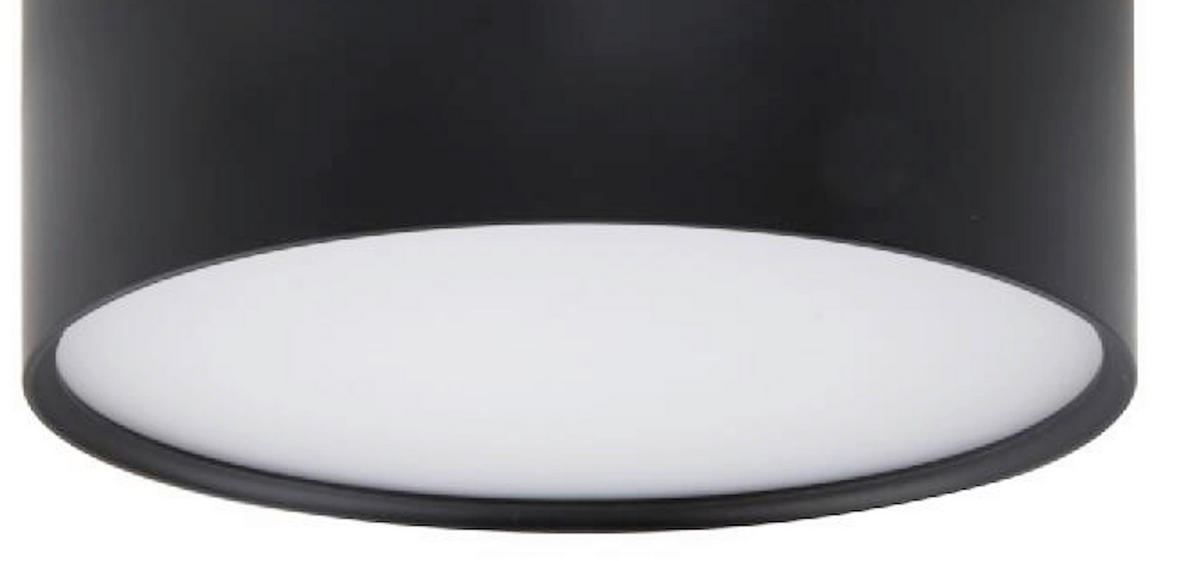 DECKENLEUCHTE Kendal 5.7/9/9 cm  - Schwarz, Design, Metall (5.7/9/9cm)