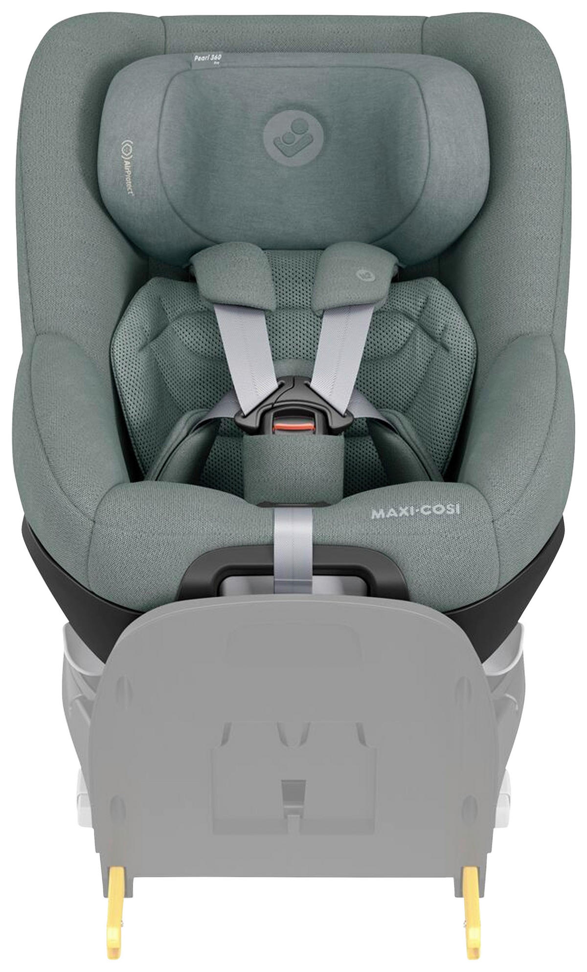 REBOARDER-KINDERSITZ Pearl 360 Pro  - Grau, Trend, Kunststoff/Textil (46/58/61cm) - Maxi-Cosi