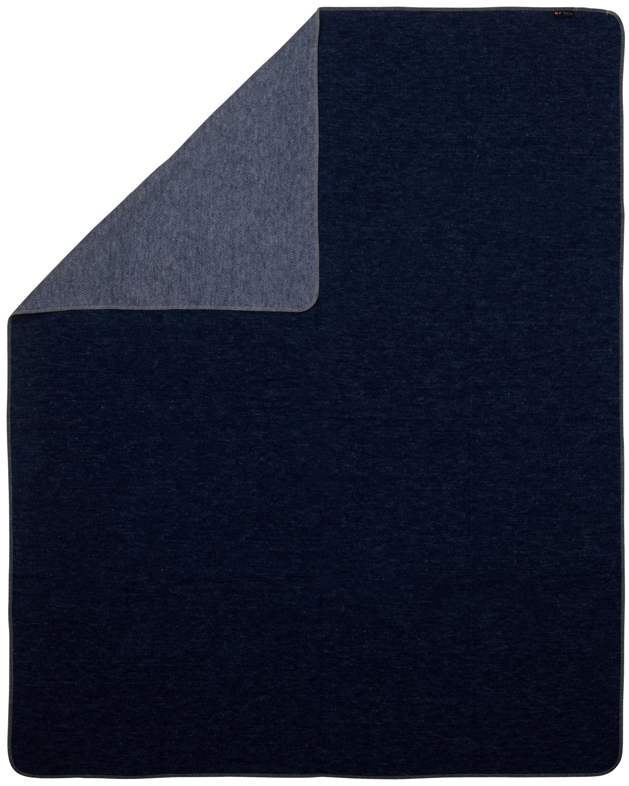 DECKE 130/170 cm  - Graublau, Basics, Textil (130/170cm) - David Fussenegger