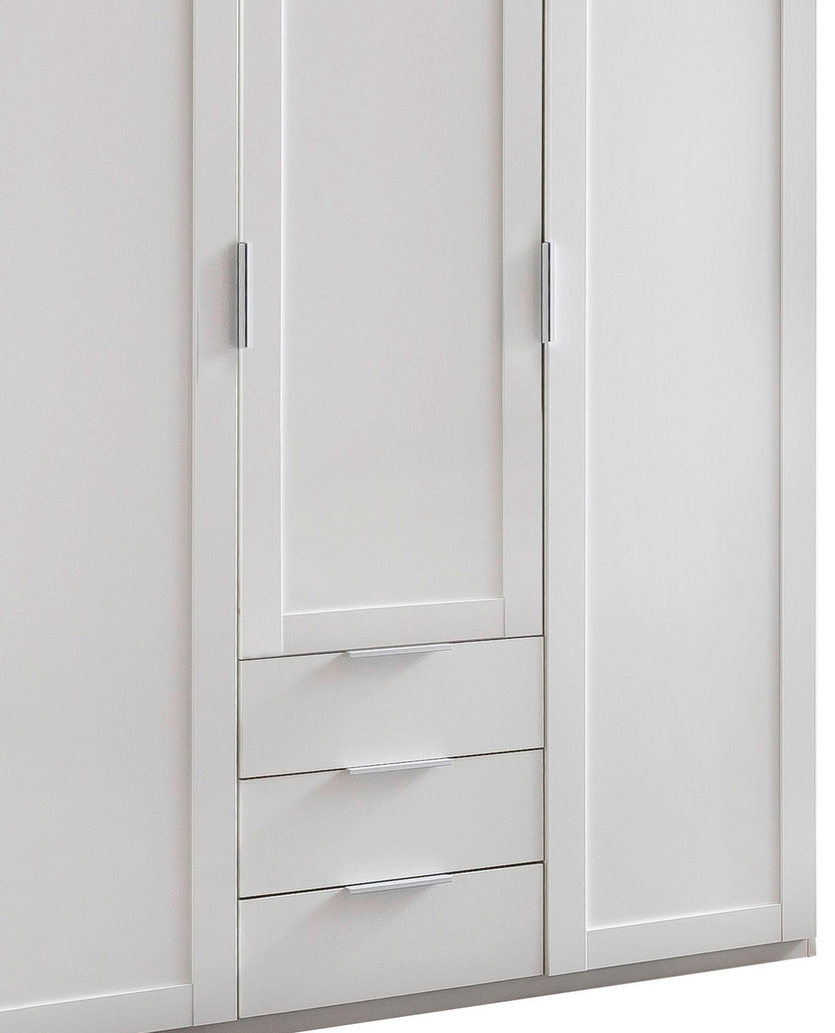 DREHTÜRENSCHRANK in  - Silberfarben, Konventionell, Holzwerkstoff (135/210/58cm) - MID.YOU