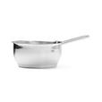 KOCHTOPFSET 6-teilig  - Klar/Edelstahlfarben, Basics, Glas/Metall - Homeware Profession.