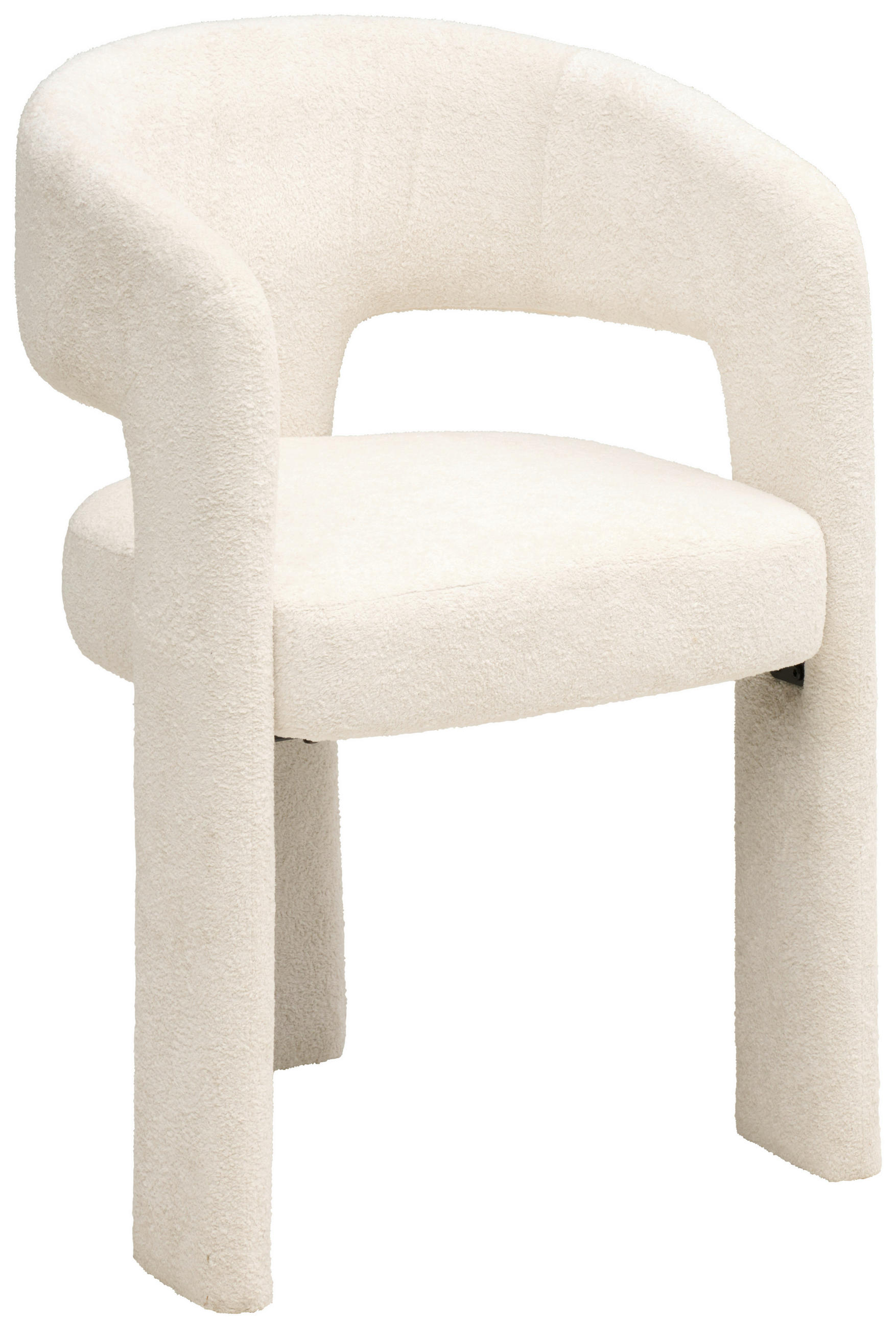 ARMLEHNSTUHL   Samt  Beige  - Beige, MODERN, Textil/Metall (57/81,5/58cm) - MID.YOU