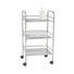 ROLLCONTAINER Chromfarben - Chromfarben, Design, Metall (41/75/32cm) - Xora