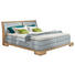 BOXSPRINGBETT 180/200/ cm in Eichefarben, Hellblau - Eichefarben/Hellblau, Design, Holz/Textil (180/200/cm) - Linea Natura BOXSPRINGBETT 180/200/ cm in Eichefarben, Hellblau - Eichefarben/Hellblau, Design, Holz/Textil (180/200/cm) - Linea Natura