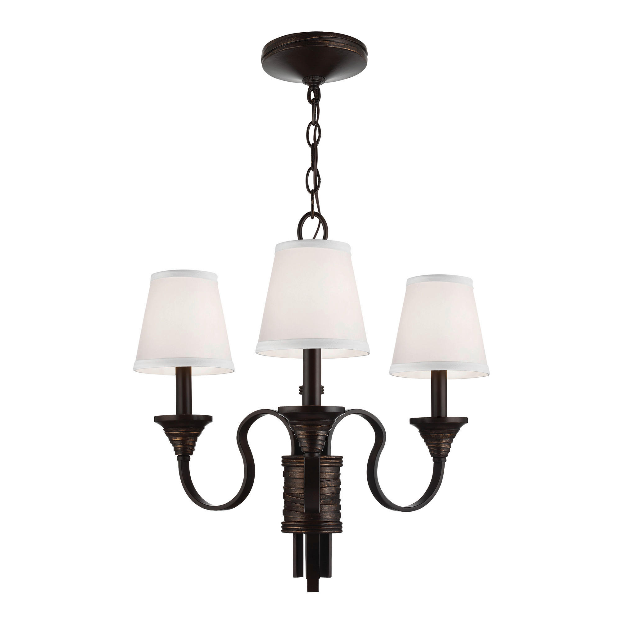 KRONLEUCHTER 55.9 /67.3 cm    - Bronzefarben, Konventionell, Metall (55.9 /67.3cm) - Elstead Lighting