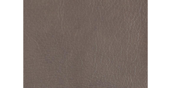 RELAXSESSEL in Leder Graubraun - Anthrazit/Graubraun, Design, Leder/Metall (71/114/84cm) - Johann Jakob