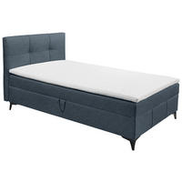 BOXBETT 120/200 cm  in Blaugrau  - Blaugrau, Basics, Holzwerkstoff/Textil (120/200cm) - Xora